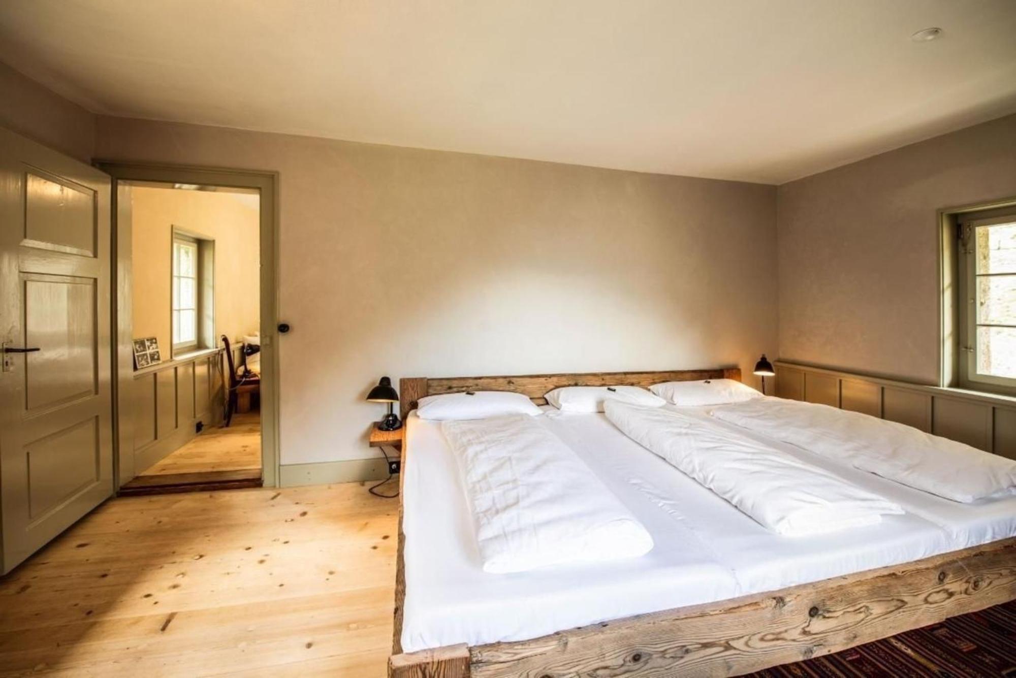 Bahnwaerterhaus Eggwald Villa Wassen Kültér fotó